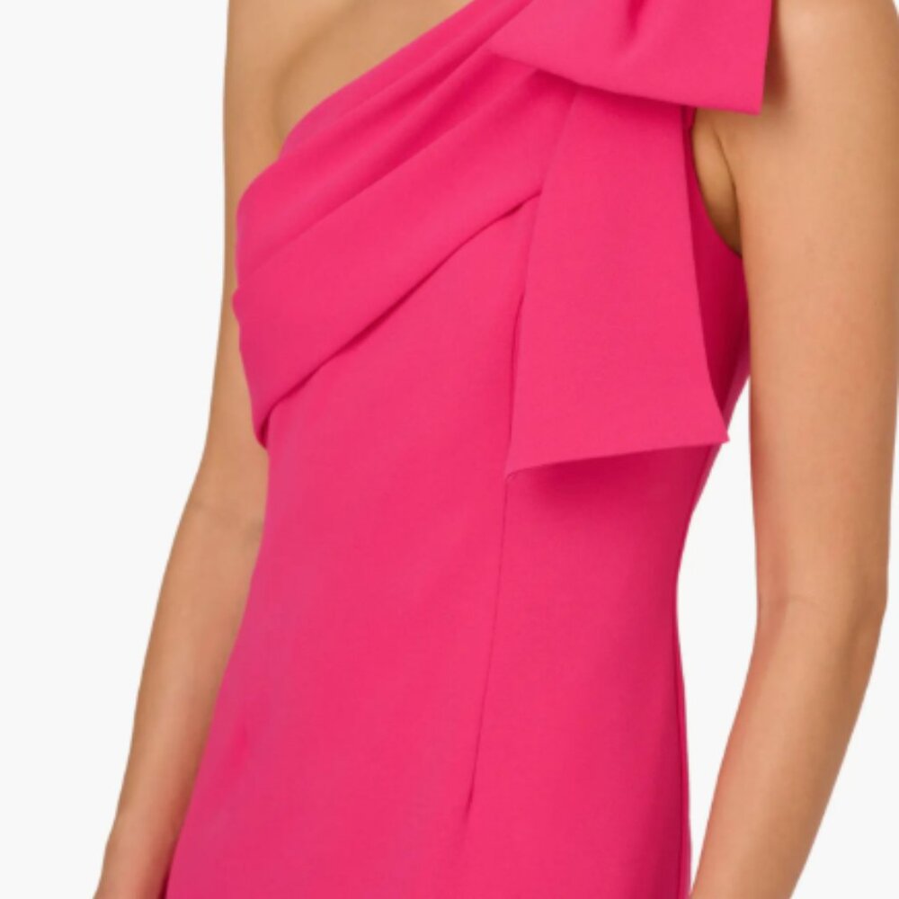 Adrianna Papell One-Shoulder Gown - Picture 2 of 2